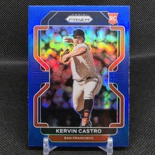 Kervin Castro 2022 Panini Prizm #34 Rookie Blue Prizm