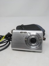Casio Exilim EX-Z60 6.0MP Digital Camera Silver with Battery No Charger WORKS 