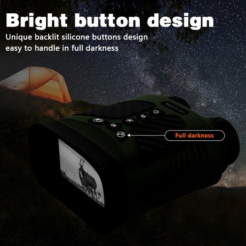 Jumelles Night-Vision avec interface USB TP C et lecteur de carte inclus - Bild 9 von 15