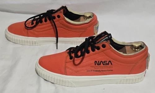 Vans Old Skool X NASA Space Voyager Firecracker - Orange - SZ 10.5US