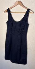 J CREW Women's Dress size 2 Sleeveless Navy Blue A-Line