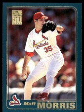 Matt Morris 2001 Topps #482 Cardinals MLB READ FREE SHIPPING AutographDen