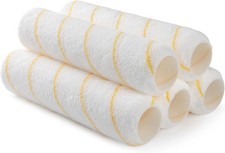 Paint Roller Covers, 5 Pack, 9 Inch Microfiber Paint Roller, 3/8" Nap Covers for