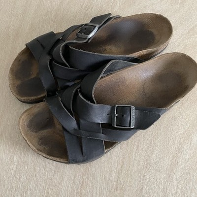 Birkenstock Lugano Sandals Mens Size 46 / US 13 Oiled  display picture 1