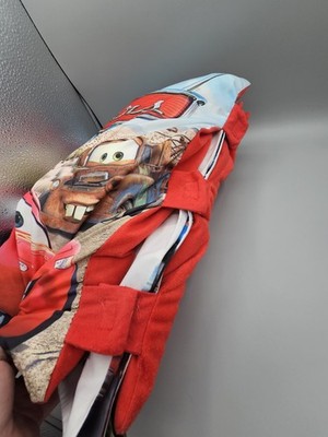 Disney Pixar Cars Pillow Storybook Plush Book Lightning McQueen 10 Pages Flaw