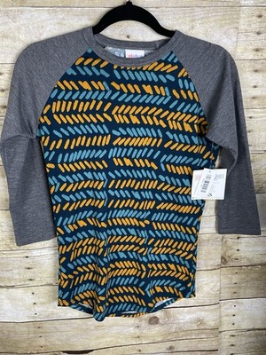 LuLaRoe Size XXS NEW NWT Randy Baseball Raglan