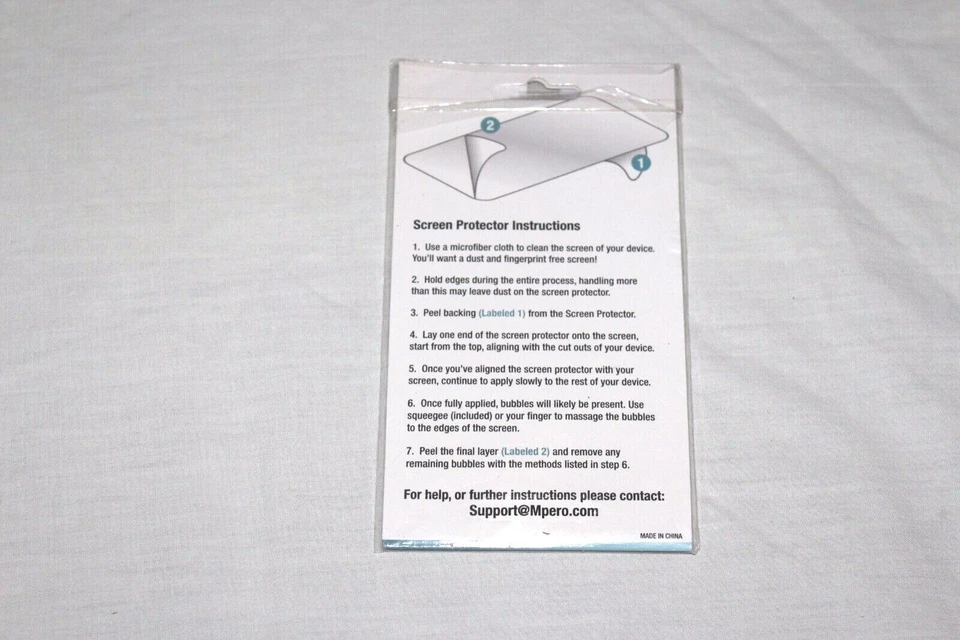  MPERO 5 Pack of Ultra Clear Screen Protectors for Apple iPhone 5 / 5S / 5C  - Image 2 of 3