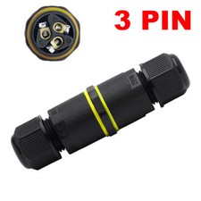 2 Pin 3 Pin Outdoor Junction Box IP68 Waterproof Electrical Cable Wire Connector