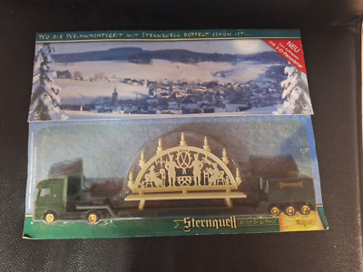 BEER ADVERTISING TRUCK - sternquell NEW 1:87 dgd