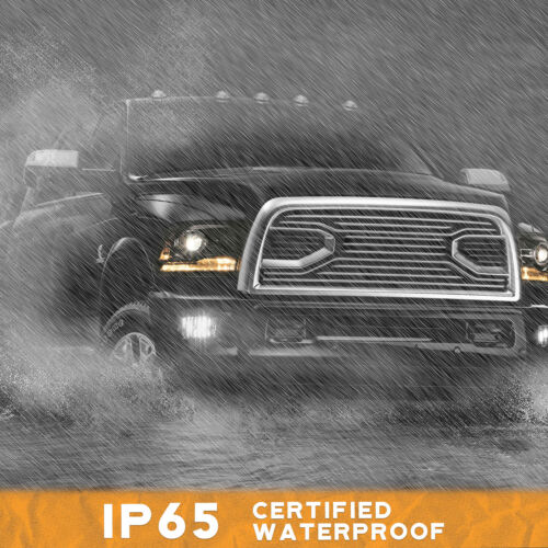 For 2013-2018 Dodge Ram 1500 2500 3500 Factory Projector Headlights LED DRL L+R - Picture 9 of 10