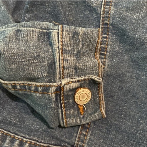 Girls Mudd Blue Jean Denim Jacket Size 12 - Picture 5 of 6