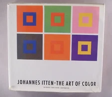 The Art of Color - Johannes Itten - 1961 1st Edition/1st Printing -hardc w dustj