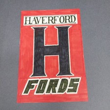 Haverford College Fords Pennsylvania 4x6 Scrapbook Shadowbox Artwork Art