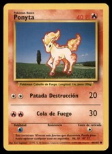 Ponyta Base Set #060/102 Pokemon Card NM