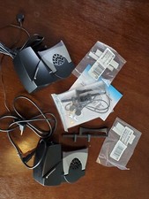 Lot of 2 Plantronics HL10 Handset Lifters with Extension Arm w/ Ring Detector 