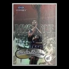 Shandon Anderson #52.0 1999 Fleer Mystique Gold Houston Rockets EX Basketball