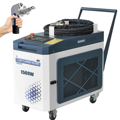 US Stock SFX 1500W Laser Cleaning Machine Fiber Laser Cleaner Rust Paint Romover