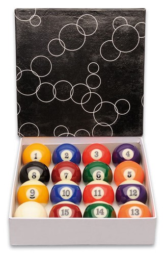 Pool Billard-Kugelsatz 38,0mm für kleine Billardtische bis 6 Fuss - Bild 3 von 3