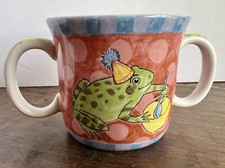 Vintage Pat-A-Cake Ceramic Child  s Mug Kelly B Rightsell Essex Collection EUC