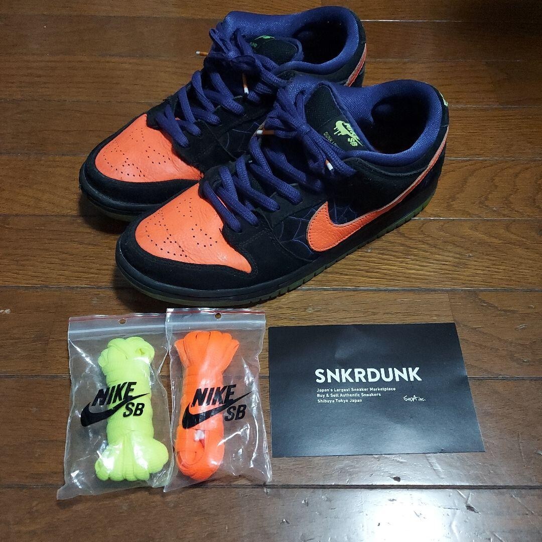 Nike SB Dunk Low Night of Mischief Halloween BQ6817-006 Size US 10 without  Box | eBay