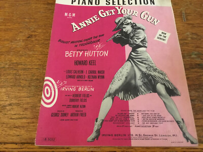 PIANO SELECTION FROM ANNIE GET YOUR GUN.  USED SHEET PIANO MUSIC.
