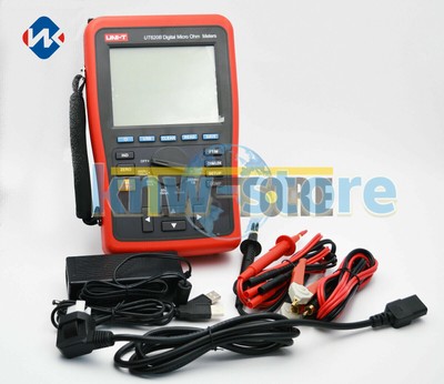 1QTY UT620B 10u LCD Counts 60000 Digital Micro Ohm Meter NEW Uni-t