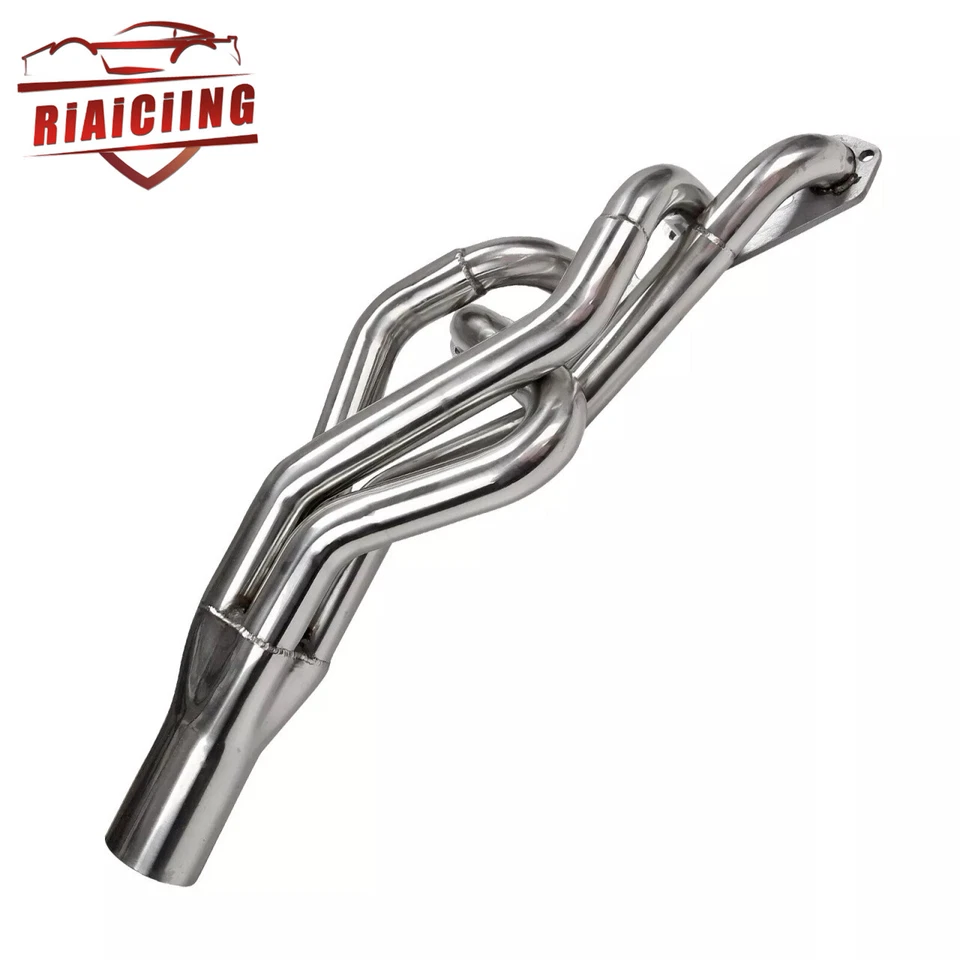 Stainless Exhaust Header w/Gasket for 1974-1980 Ford Pinto Mustang II 2.3L L4 US - Image 4 of 4
