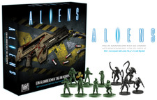 GFNALIENS11-DE Aliens Brettspiel - Ein Glorre...