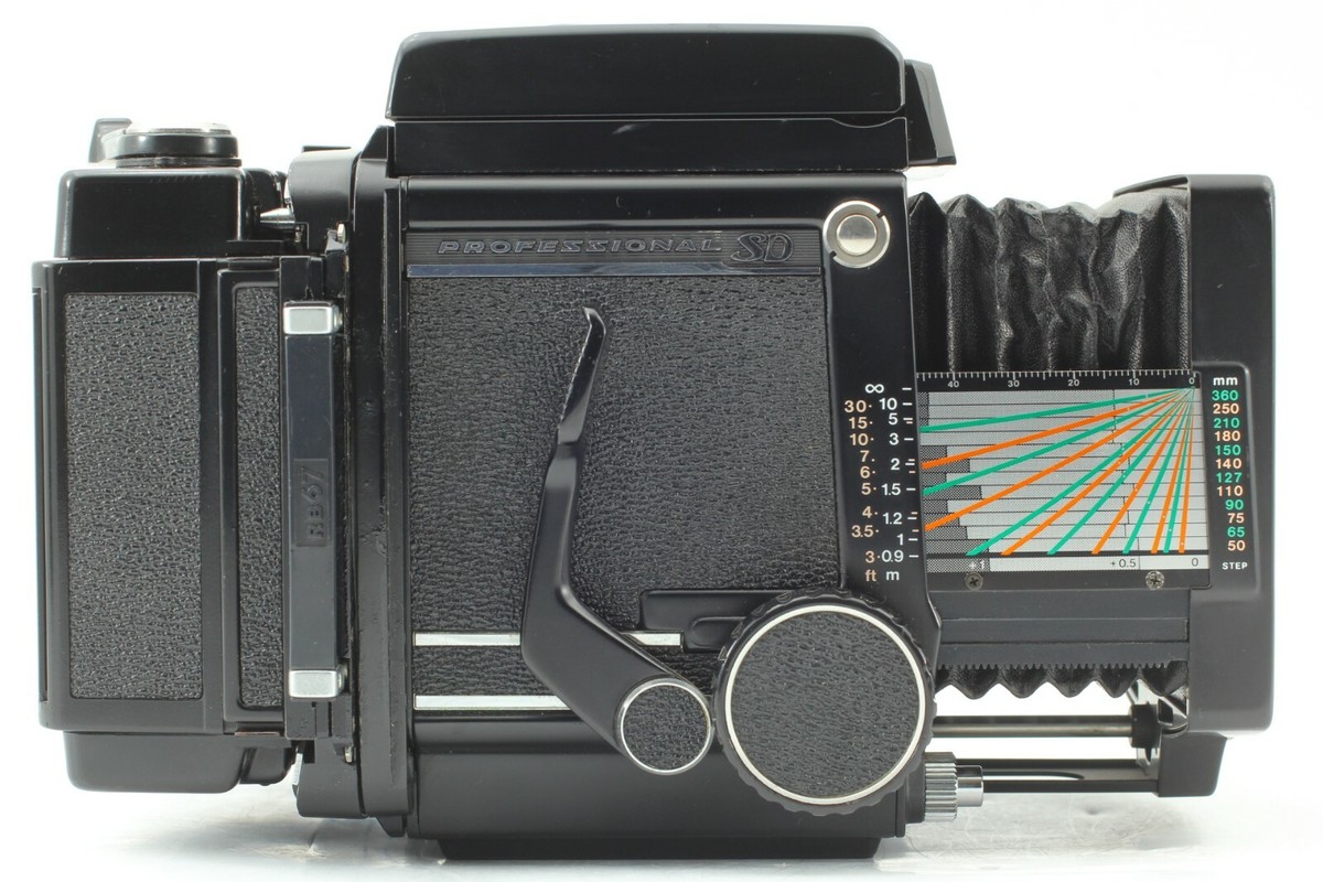 Exc++++] Mamiya RB67 Pro SD Camera K/L KL 127mm f/3.5 L Lens From