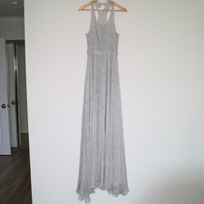 $525 Love Shack Fancy - Black/White 100% Silk Racer Dress - Women's 2 NEW NWT 🔥