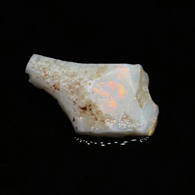 Beautiful Coober Pedy Australian Golden Sand Opal Rub