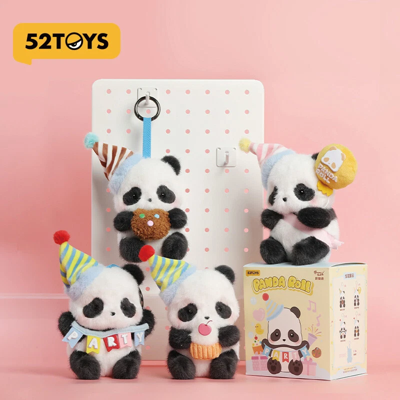 52TOYS PANDA ROLL PARTY SERIES PLUSH PENDANT BLIND BOX