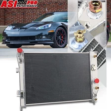 3-Rows Aluminum Racing Radiator For 2003-2013 Chevy Corvette SSR 5.3L 6.0L AT