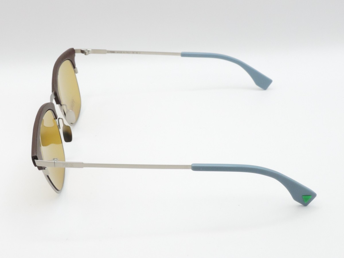 Fendi Brown Square Sunglasses FF 0228/s 4es/70 50 for sale  display picture 3