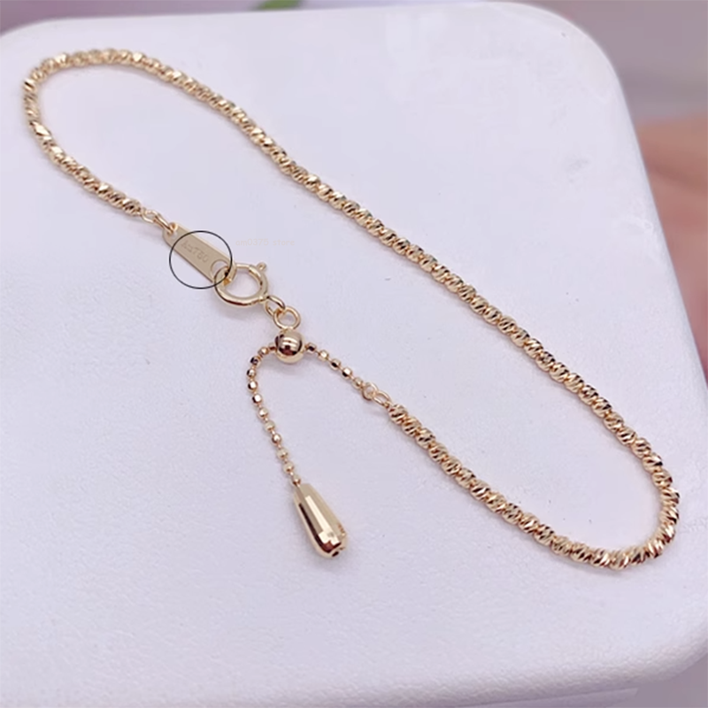 【片方】agete♡gold charm✩.*˚ Cartier B6045617 D'Amour Bracelet w/1P Diamond K18YG 16.5
