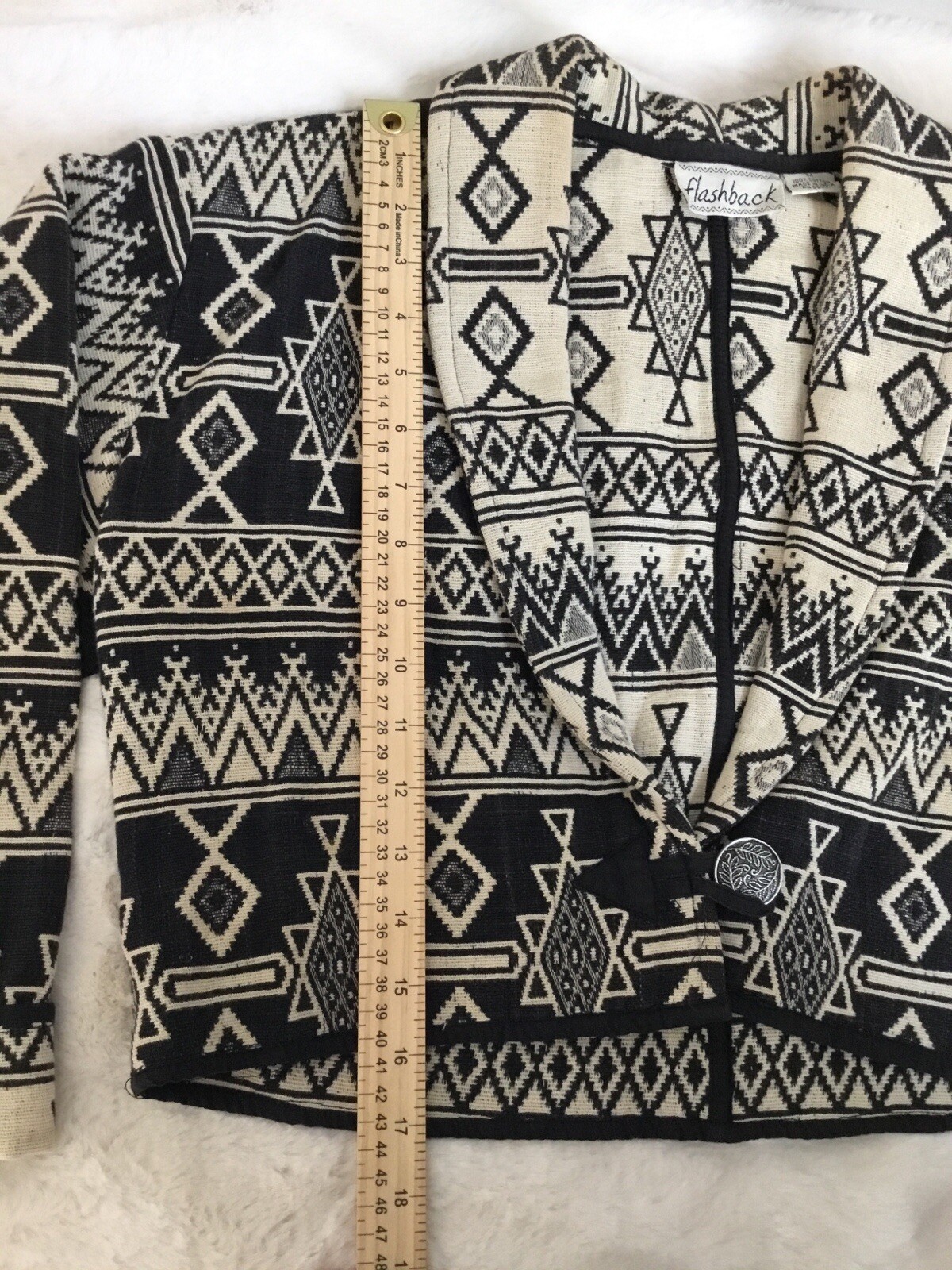 Flashback Womens Western Aztec Pattern Cropped To… - image 6