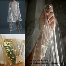 Waterproof Fabric Tpu Clear Transparent Protective for Raincoat Coat Jacket
