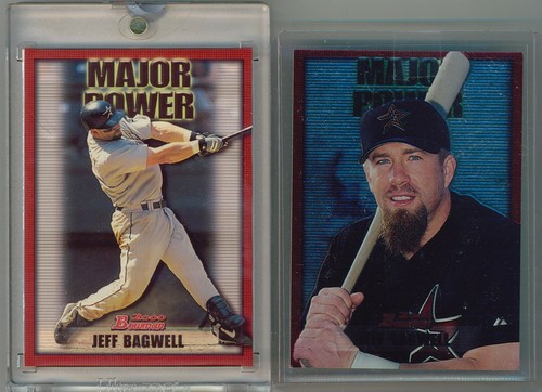 2000 Bowman Major Power Jeff Bagwell Proof Photo Variation #MP10 Topps Vault - 第 1/3 張圖片