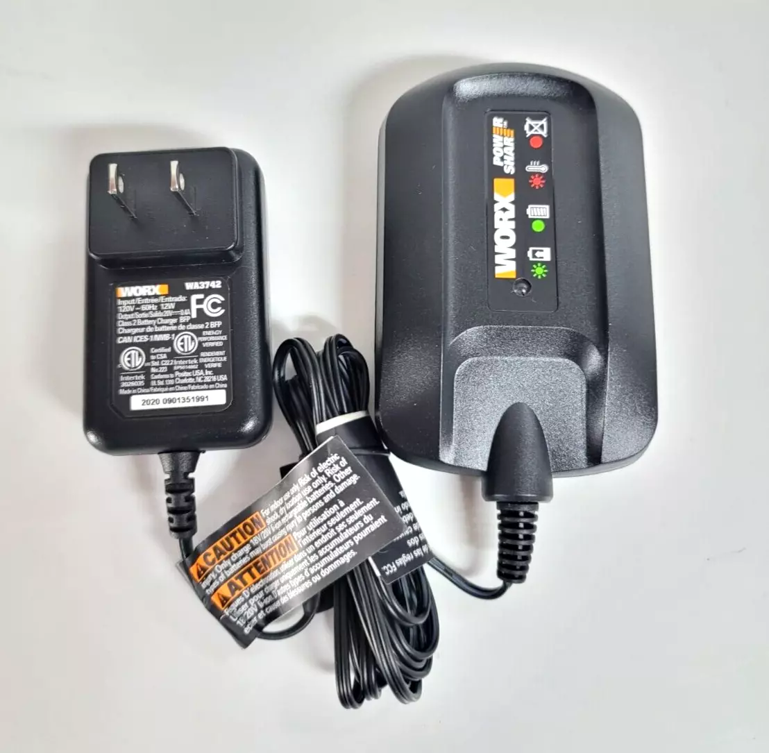 Worx weed eater battery charger sale