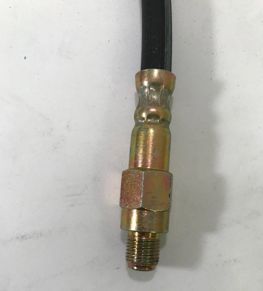 Manguera hidráulica de freno delantera coni-seal BH188670 se adapta a 74-80 Mustang II Pinto Bobcat Foto 4 de 4