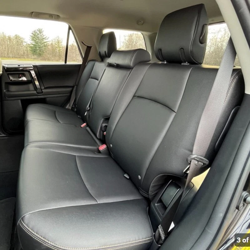 PARA TOYOTA 4RUNNER 2010-2024 MOTOPTES FUNDAS DE ASIENTO DE COCHE PERSONALIZADAS CUERO IMPERMEABLE Foto 4 de 4