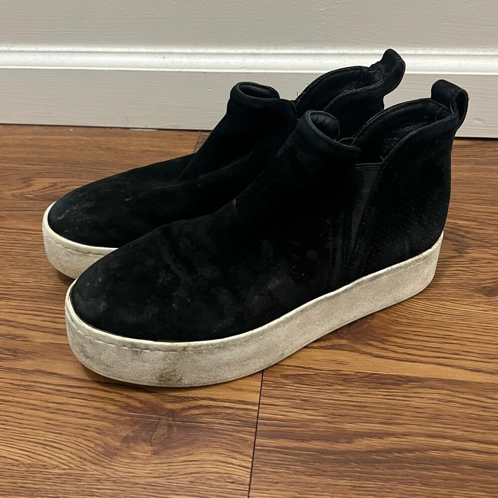 Ferry black suede steve best sale madden