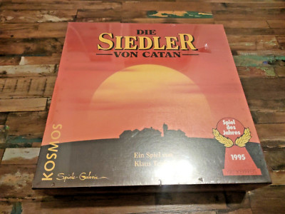 Gesellschaftsspiel KOSMOS Die Siedler von Catan - Basisspiel Neu Verpackt Spiel