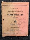 Vintage Original IH International Harvester PL-192-T Truck Parts List 576 pages