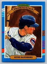 1991 Donruss - Ryne Sandberg #14 On Right; Middle has 3 Yellow Stripes