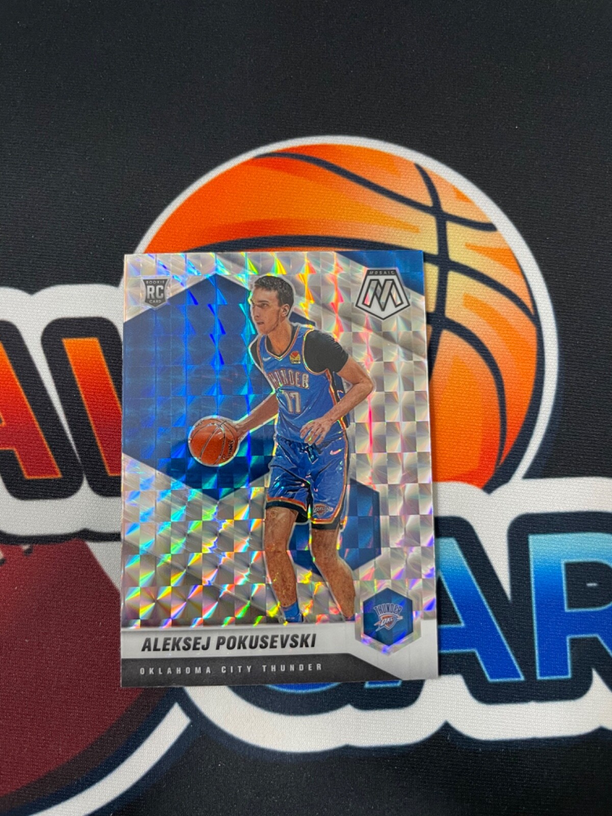 2020-21 Panini Mosaic Aleksej Pokusevski RC Silver Mosaic Prizm #226 