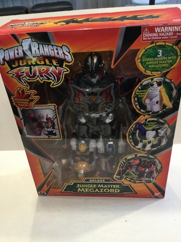 POWER RANGERS JUNGLE FURY DELUXE JUNGLE MASTER MEGAZORD BANDAI 2008 DLX