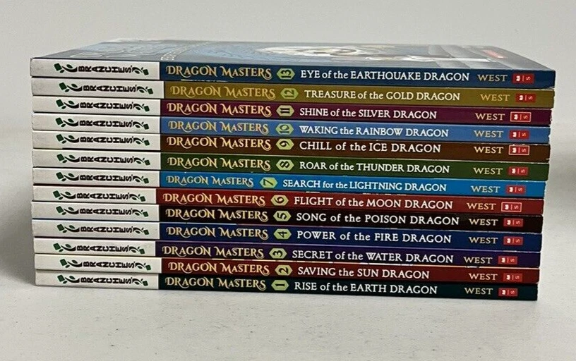 Dragon Masters Books #1-13 paperback set Like new! Foto 2 de 2