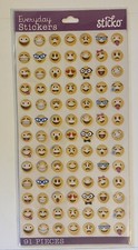 Smiley Face Stickers  Classic Smileys Stickers - 91 Assorted Pcs nm5238599 
