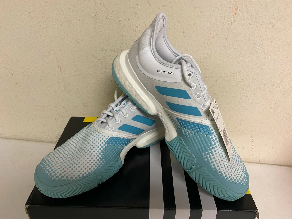 Adidas Men's SoleCourt Boost Parley Tennis Shoe Style G26295